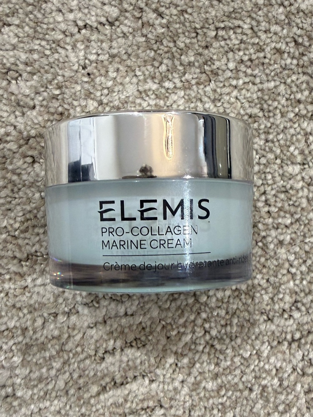 ELEMIS Pro-Collagen Marine Cream — Pale Blue Jar with Silver Lid
